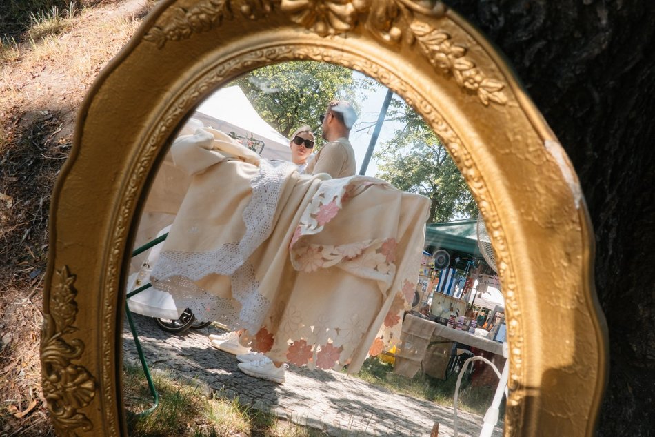 Słoneczny Targ staroci i rękodzieła na Księżym Młynie