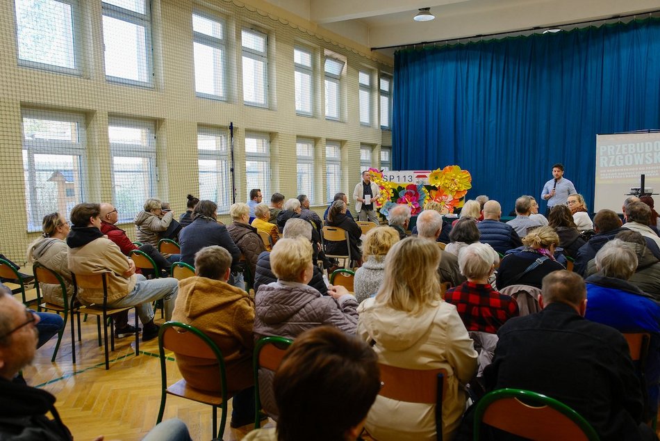 Łódź. Przebudowa Rzgowskiej. Za nami spotkanie z mieszkańcami
