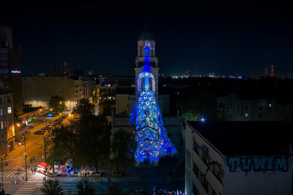Łódź. Kościół przy Sienkiewicza robi wrażenie! Zobacz go na Light Move Festival
