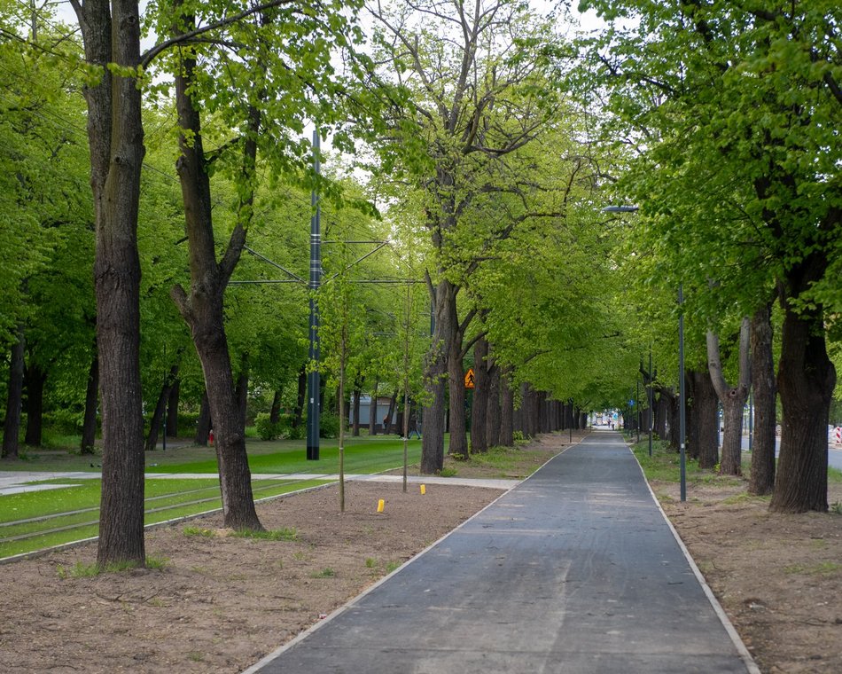 Nową drogą rowerową po Wojska Polskiego