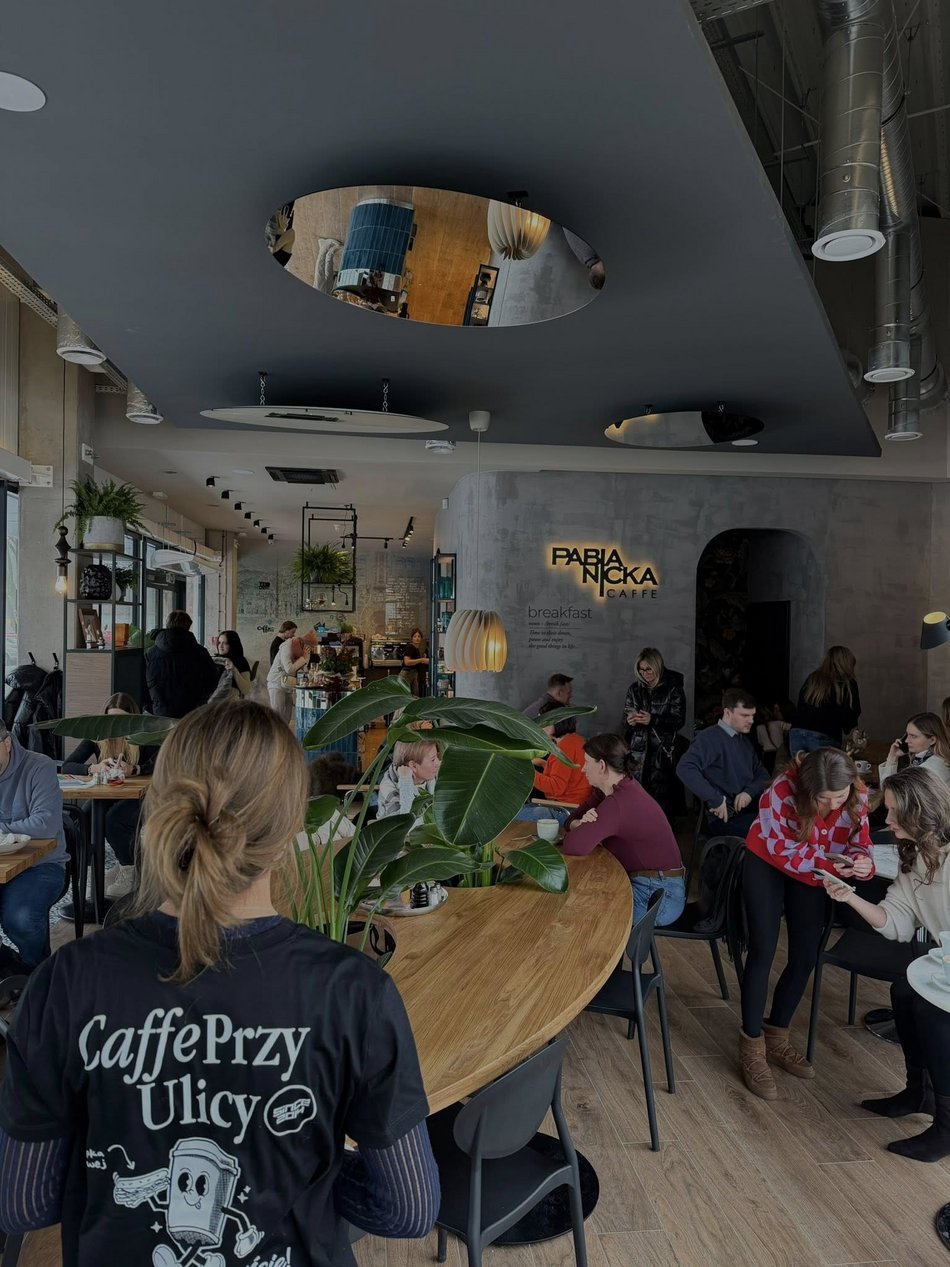 Łódź. Caffe przy Ulicy