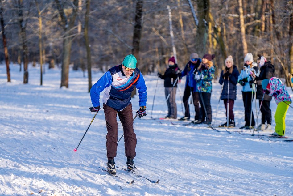Łódź. Zajęcia z narciarstwa biegowego