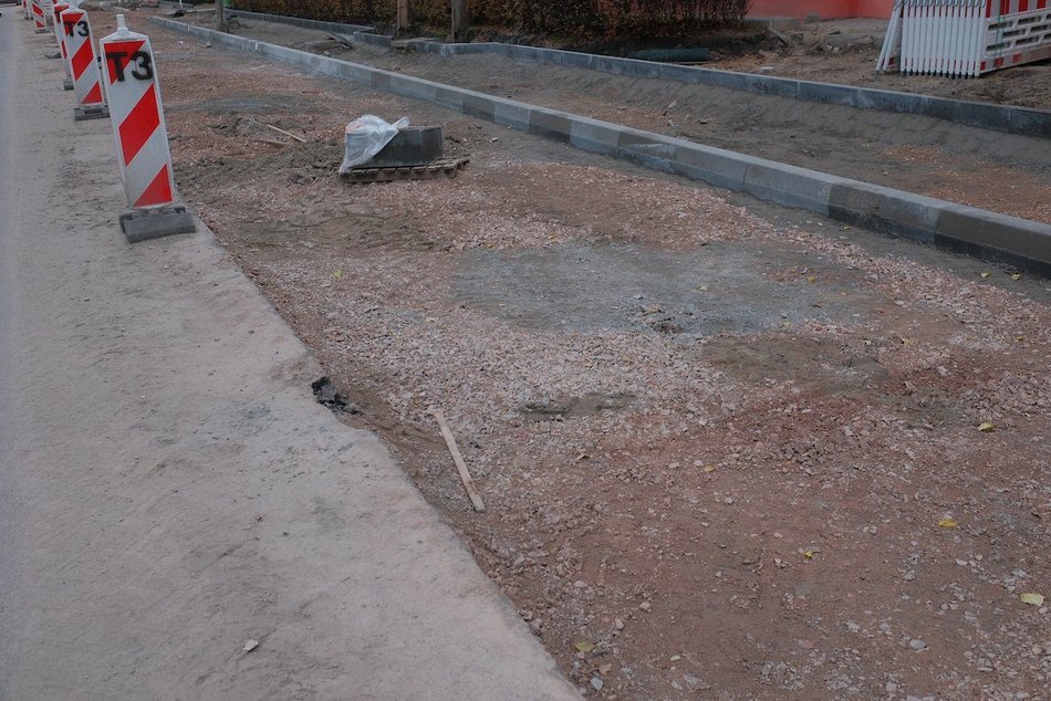 Łódź. Remont ul. Przędzalnianej w Łodzi