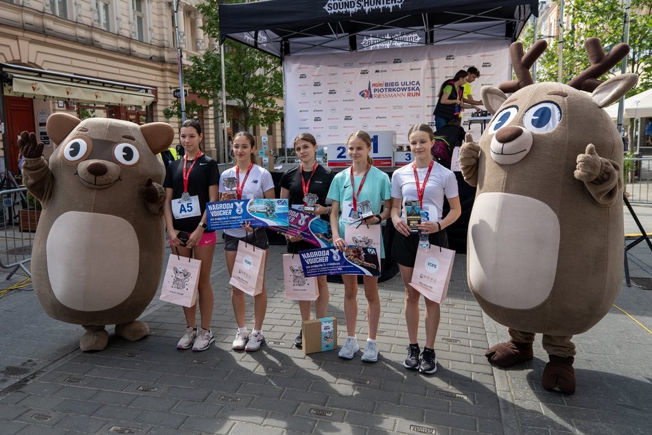 Mini Bieg Ulicą Piotrkowską Rossmann Run ukończony