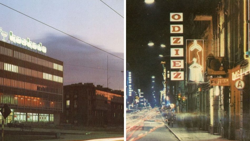 Nocna Łódź w latach 70.