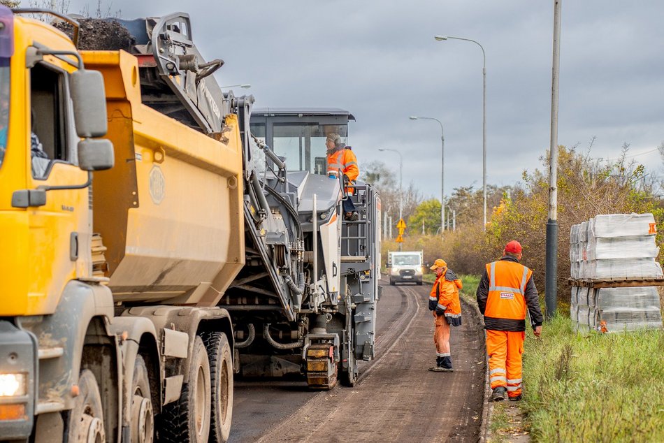 Skończyli remont Przybyszewskiego, zaczęli Maratońską