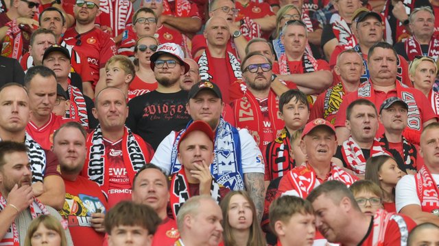 Kibice na meczu Widzewa Łódź kontra GKS Katowice. Byłeś/aś? Znajdź się w galerii [ZDJĘCIA]