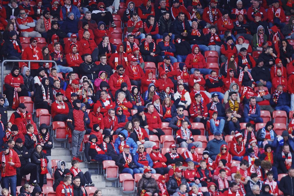 Kibice na meczu Widzewa Łódź z Motorem Lublin. Byłeś? Odszukaj się na trybunach