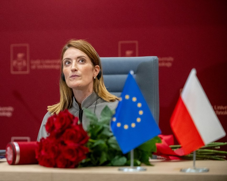 Roberta Metsola uhonorowana doktoratem honoris causa Politechniki Łódzkiej