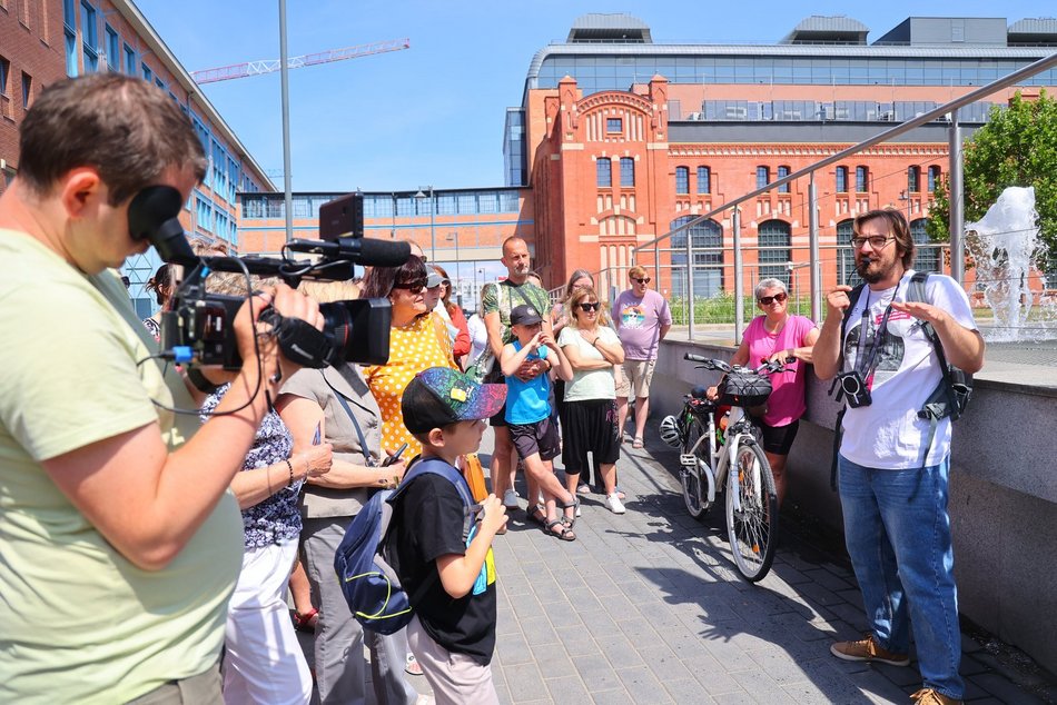 Łódź. Spacer szlakiem Łodzi filmowej. Kinomaniacy po raz kolejny nie zawiedli!