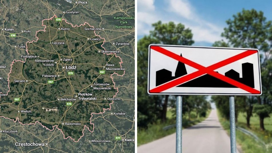 Łódź. Aż 14 miejscowości zniknie z mapy Łódzkiego! Wielkie zmiany w 2026 roku