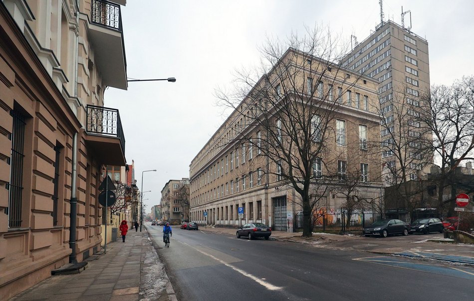 Łódź. Budynek przy ul. Wólczańskiej 22/26 w Łodzi