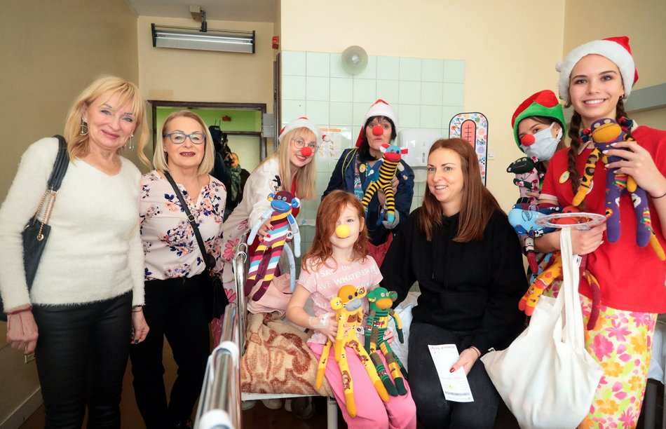 maskotki dla dzieci w szpitalu