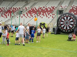 Piknik sportowy na stadionie ŁKS