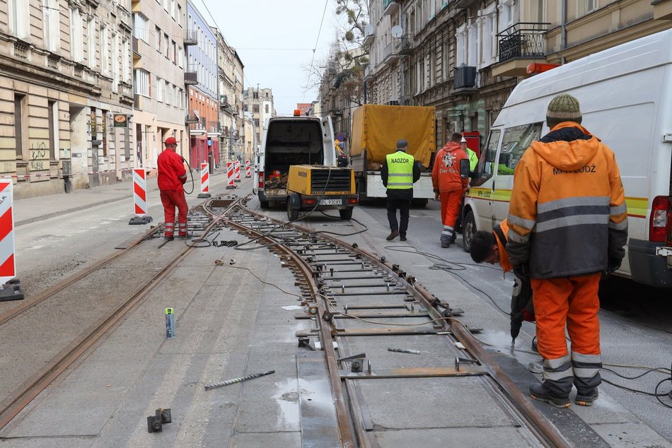 Tramwaje MPK Łódź wrócą na Gdańską! Pojadą dzięki specjalnej nakładce