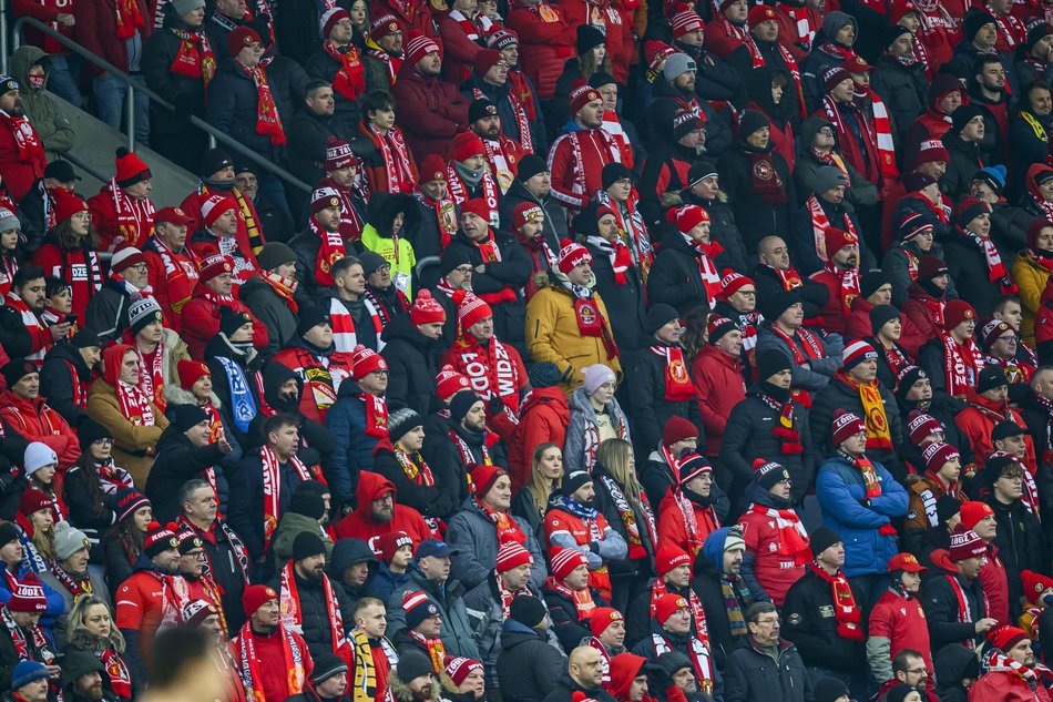 Zdjęcia z meczu Widzewa Łódź z Cracovią