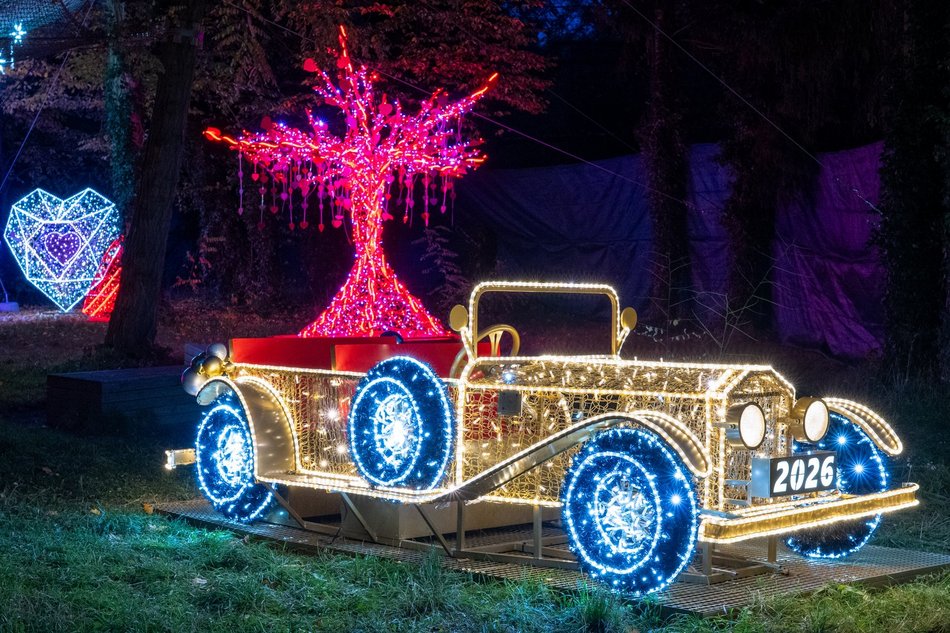Park Miliona Świateł w Łodzi otwarty! Magiczne zwierzęta opanowały Orientarium Zoo Łódź