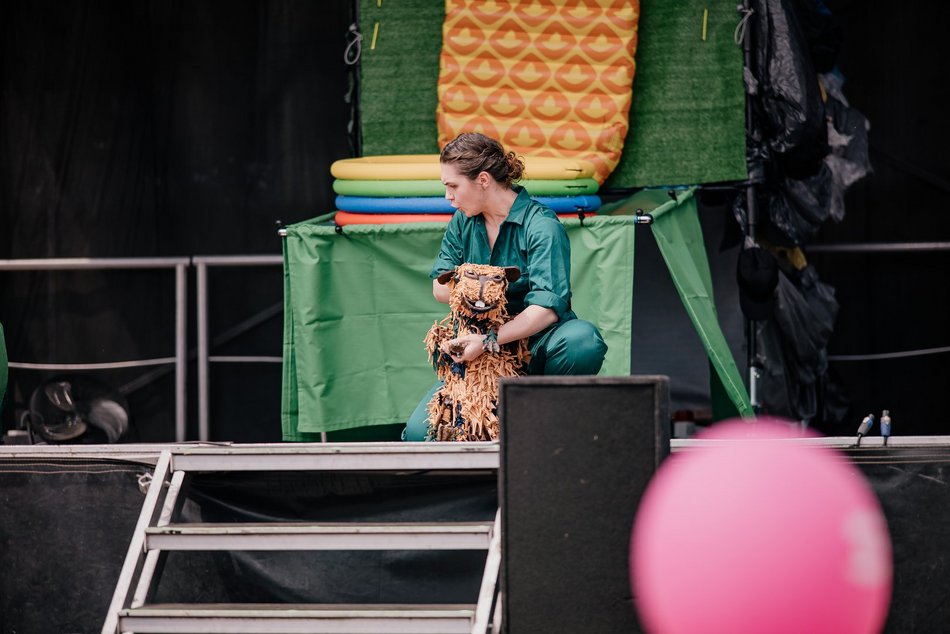 Łódź. Miejski Dzień Dziecka 2025 w Łodzi. Majka Jeżowska, dmuchańce i pokazy [ZDJĘCIA]