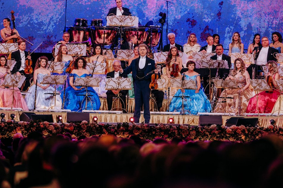 Łódź. Andre Rieu w Atlas Arenie. Holenderski skrzypek oczarował publiczność