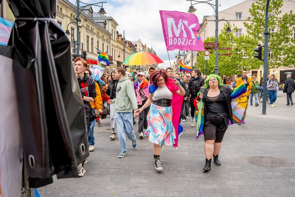 Łódź. Marsz Równości Łódź 2025 przeszedł ulicami miasta. Moc pozytywnej energii!