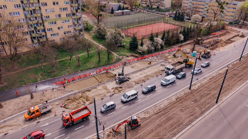 Łódź. Remont Śmigłego-Rydza i Niższej. Zmiany w ruchu i MPK