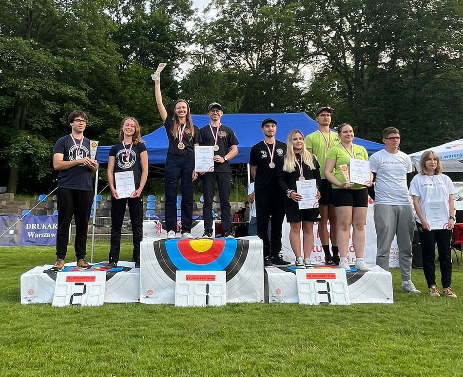 Łódź. Łucznicy z Politechniki Łódzkiej zdobyli podium na Mistrzostwach Polski Studentów