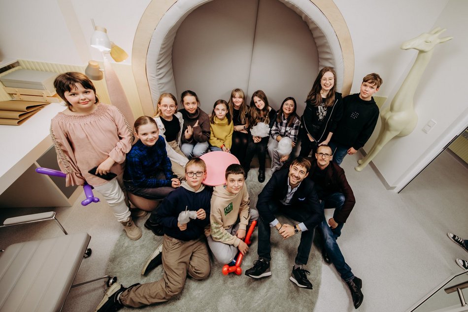 Nowe gabinety psychologów w Matce Polce w Łodzi powstały dzięki Fundacji TVN. Zaprojektowała je Dorota Szelągowska