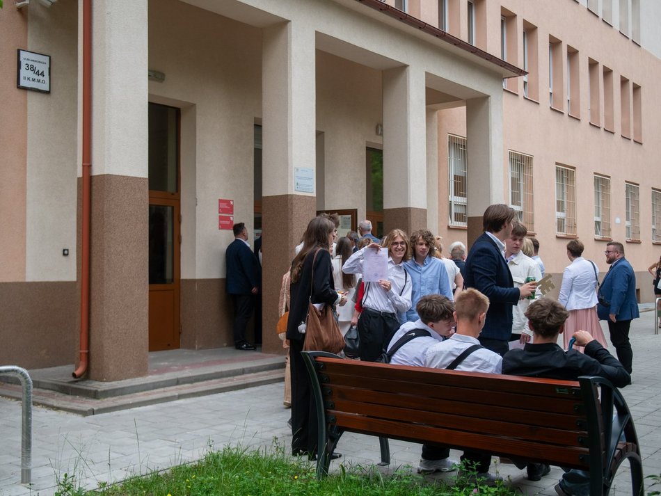 Zakończenie roku szkolnego w XXIX LO przy Zelewrowicza w Łodzi
