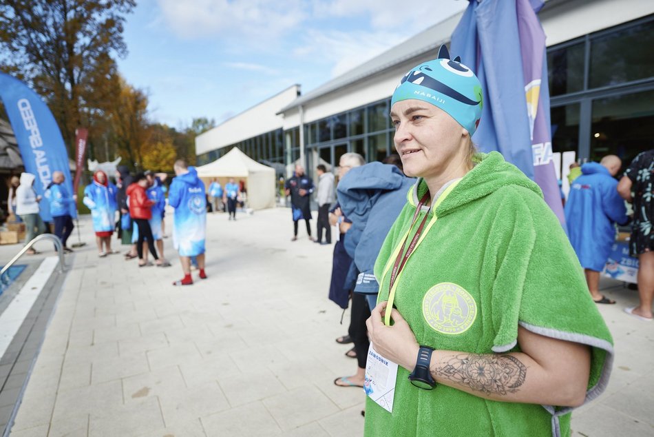 Aquapark Fala przyciągnął 130 pływaków na zawody Zimno i Fajnie