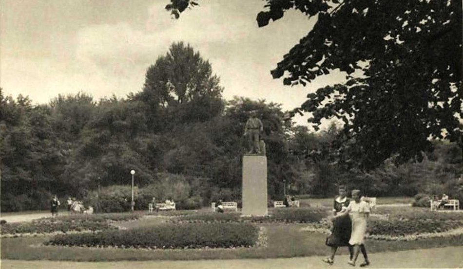 Łódź. Park Staszica na starych fotografiach