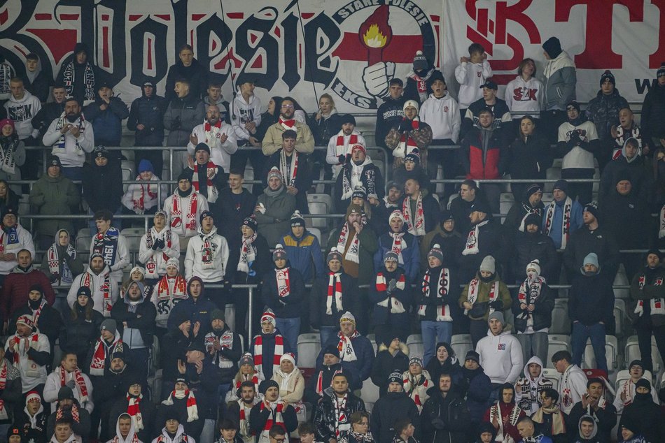 Kibice na meczu ŁKS Łódź z Legią Warszawa. Byłeś? Odszukaj się na trybunach!