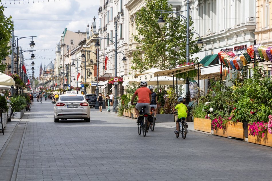 Łódź. Pierwszy sierpniowy weekend na Piotrkowskiej. Tłumy łodzian i turystów!
