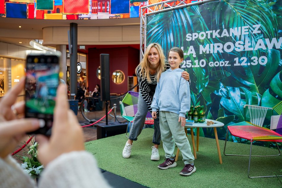 Łódź. Aleksandra Mirosław w Manufakturze. Złota medalistka olimpijska spotkała się z fanami