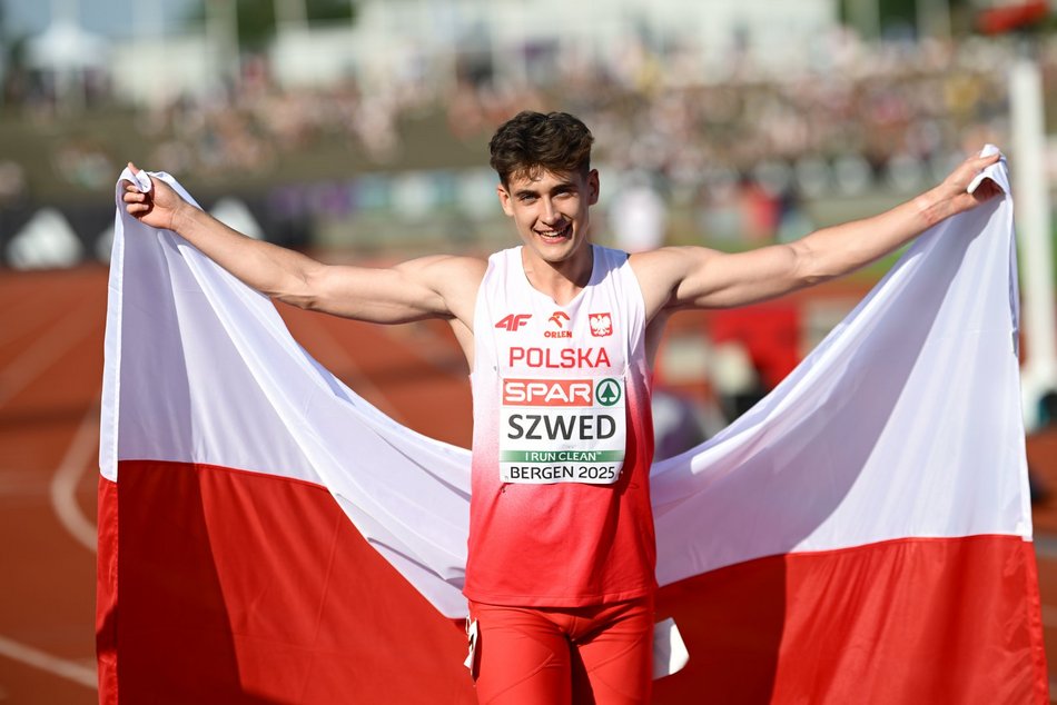 Łódź. Łodzianin Maksymilian Szwed wicemistrzem Europy U23! Piękny dzień polskiej lekkoatletyki