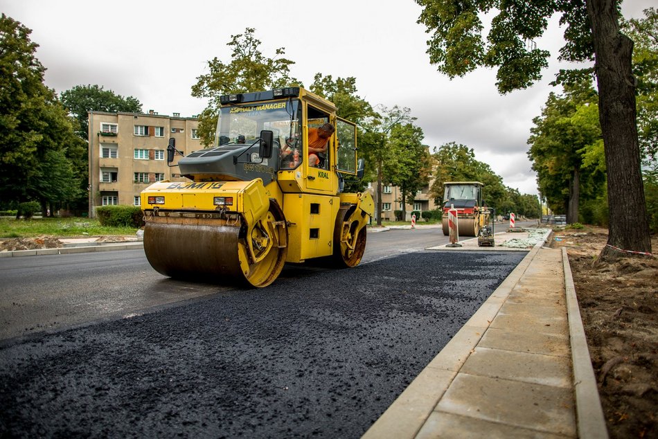 Jesienne remonty dróg w Łodzi