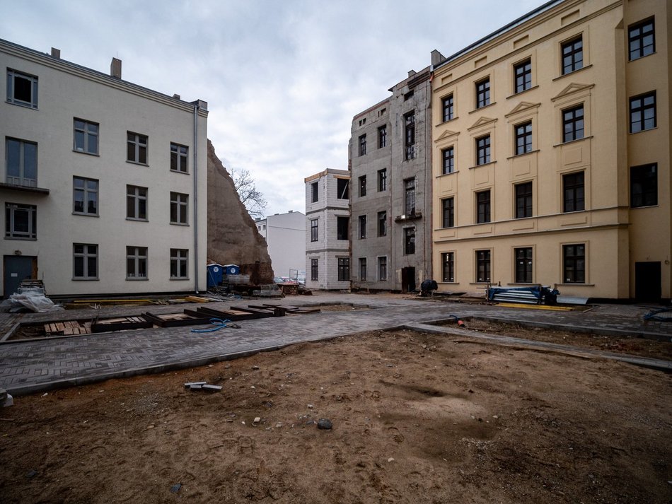 Remonty kamienic przy ul. Rewolucji 13, 15 i 17