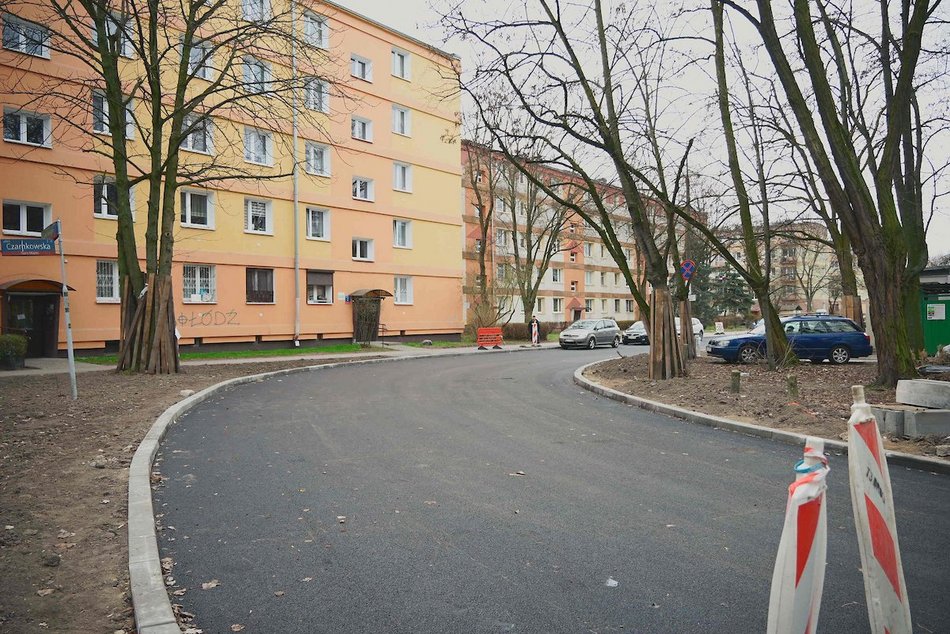 Łódź. Remont ul. Czarnkowskiej w Łodzi