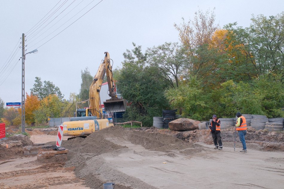 Łódź. Ulica Zakładowa w Łodzi