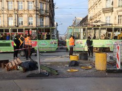 Remont Legionów. Zachodnia przejezdna tylko jedną jezdnią