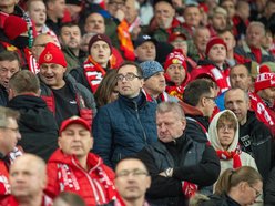 Kibice na meczu Widzewa Łódź z Radomiakiem Radom