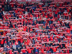 Łódź. Kibice na meczu Widzewa Łódź z Puszczą Niepołomice. Byłeś? Odszukaj się w galerii