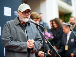 Łódź. Odsłonięto gwiazdę reżysera Wojciecha Smarzowskiego