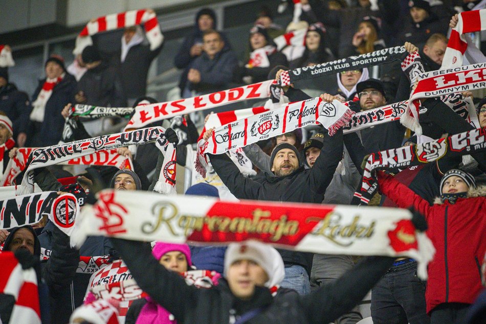 Kibice na meczu ŁKS Łódź z Polonią Warszawa. Byłeś? Odszukaj się na trybunach!