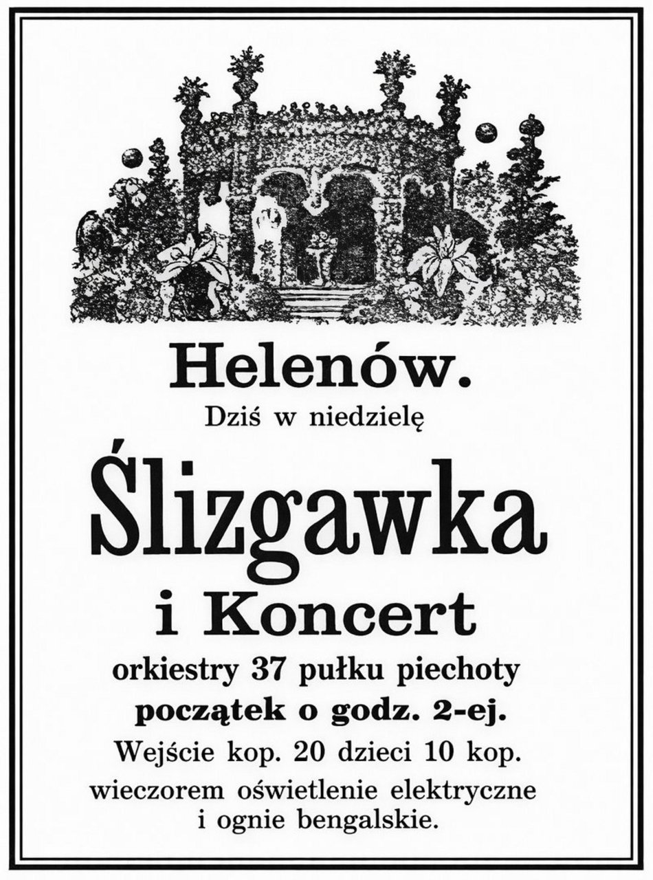 Łódź. Jak wyglądały pierwsze lodowiska w dawnej Łodzi? Ślizgawka w lesie przy muzyce orkiestry