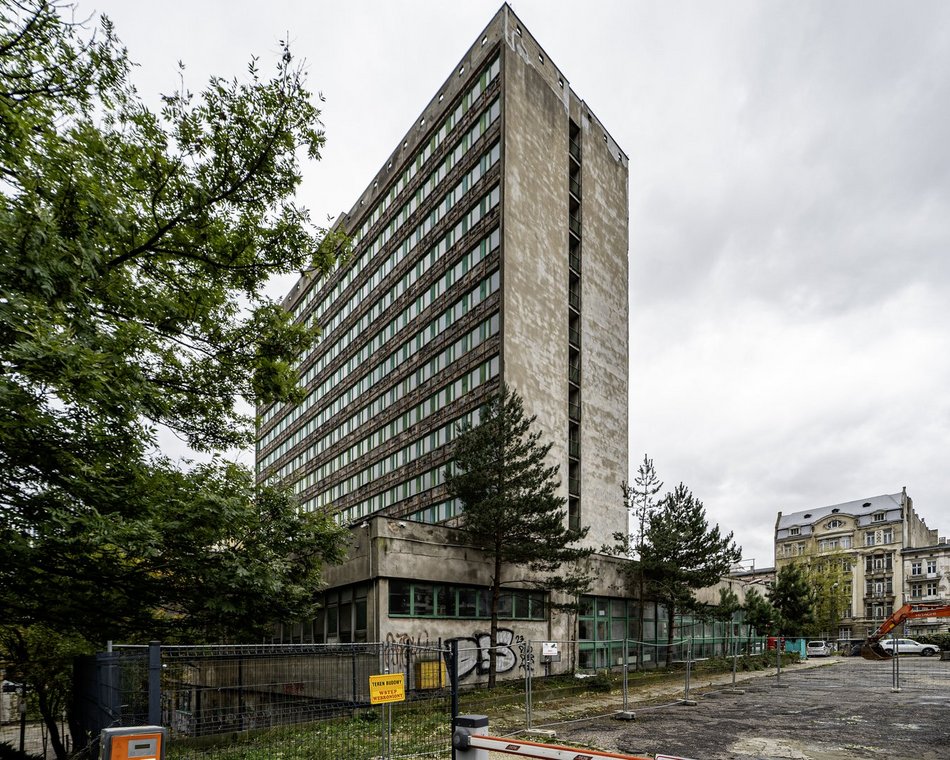 Hotel Światowit znika z krajobrazu Łodzi