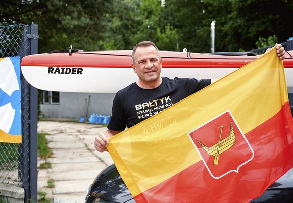 Kajakiem z nad Morza Bałtyckiego do Łodzi. Rafał Eysymontt pokona tę trasę w 23 dni!