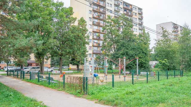Tyrolka, trampolina i nowe chodniki na Kozinach. To projekt Budżetu Obywatelskiego w Łodzi