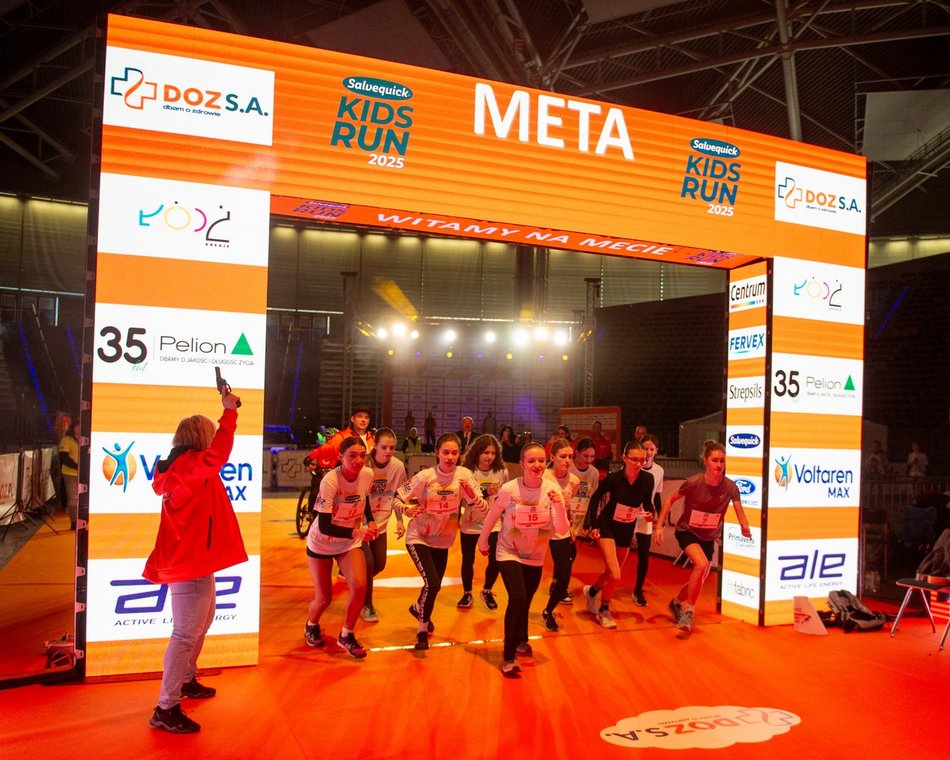 Kids Run na DOZ Maraton Łódź 2025. Tak pobiegły dzieci!