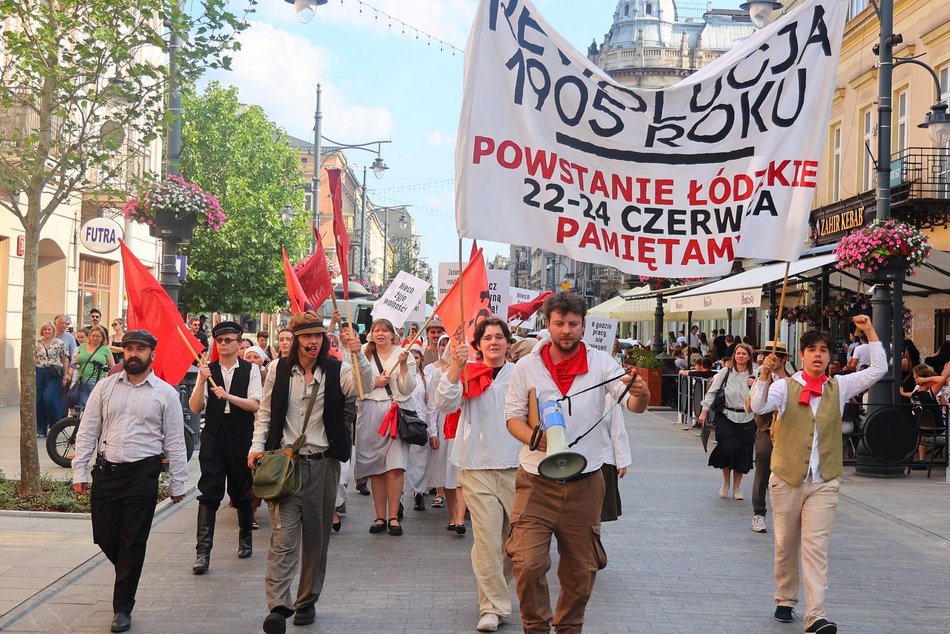 Łódź. Marsz Rewolucja w Łodzi