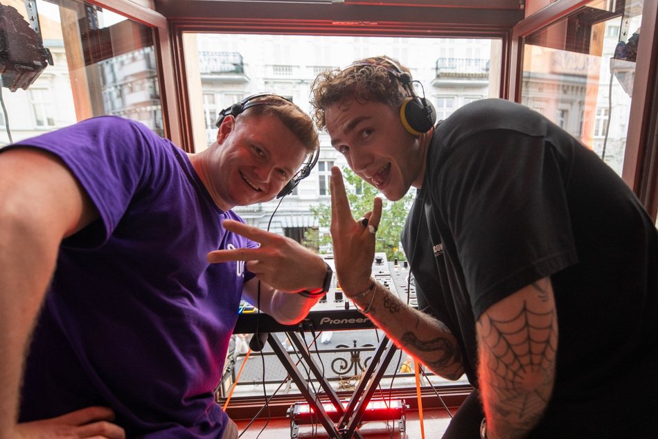 Łódź. Techno z okna Urzędu Miasta Łodzi. Rozgrzewka przed Paradą Wolności 2025!